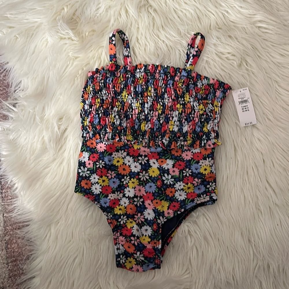 Baby GAP size 3T one piece swim suit BRAND NEW